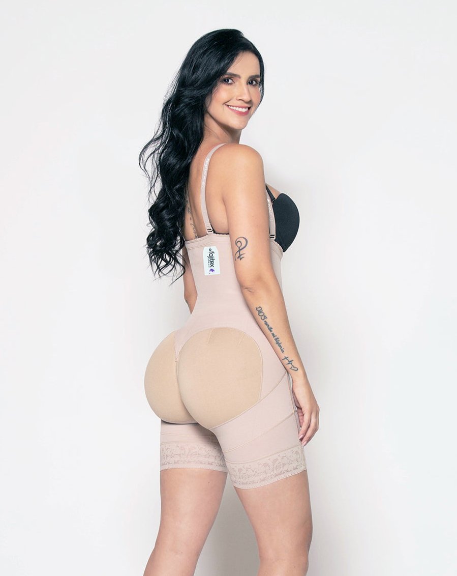 Fajitex® 51541 Strapless High Compression Mid-thigh Body Shaper