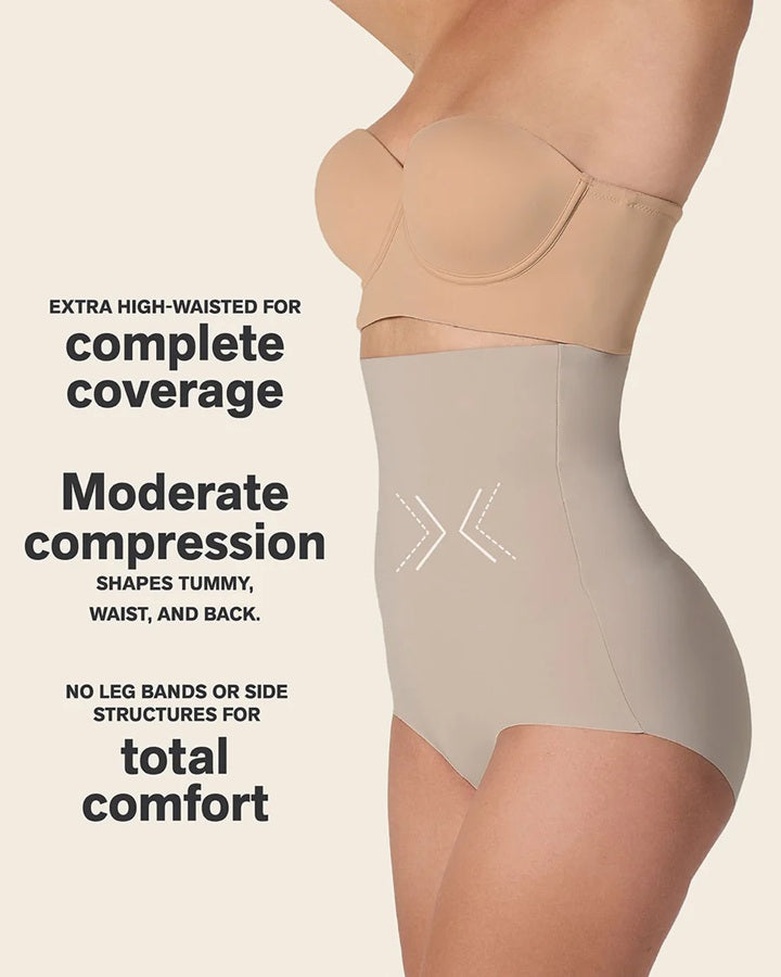 Leonisa® 12981 Extra High-Waisted Moderate Shaper Panty