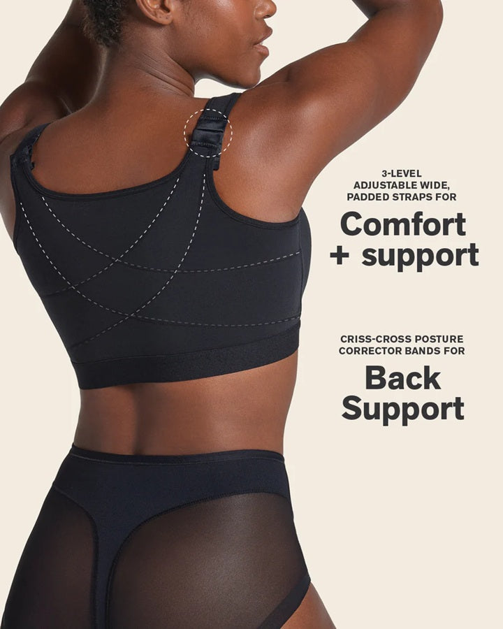 Leonisa® 91044 Stretch Cotton Corrector Bra