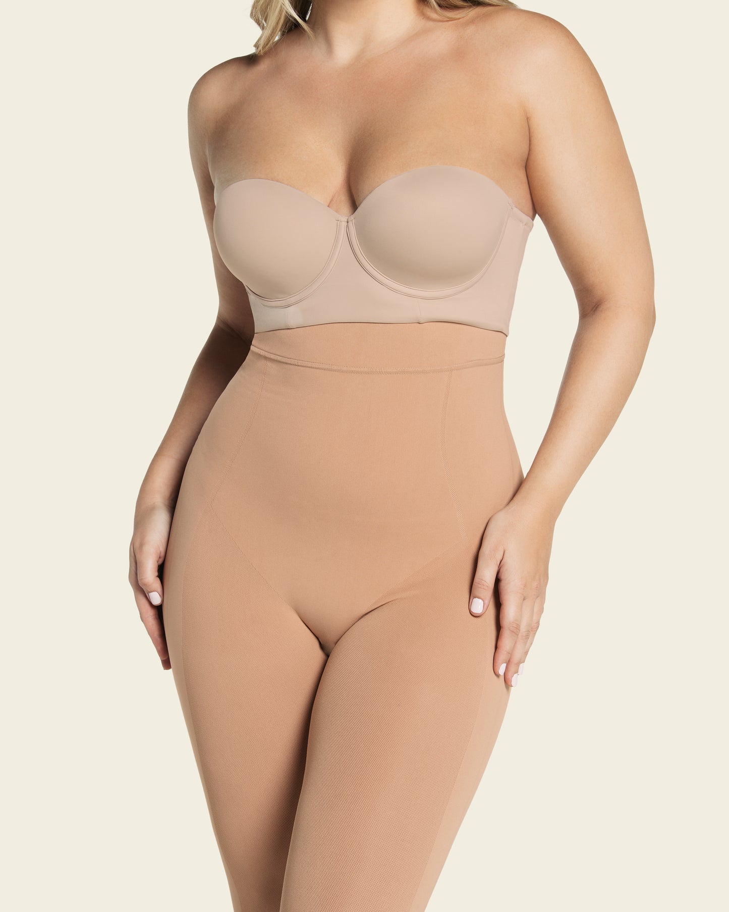 Leonisa® 12727 Invisible Butt Lifter Full-Leg Body Shaper