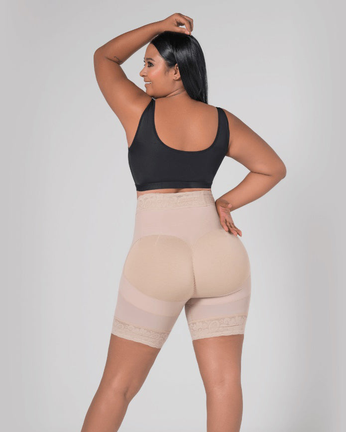 Fajitex® 24580  High-Compression Butt-Lifter Shapewear Shorts with Tummy Control