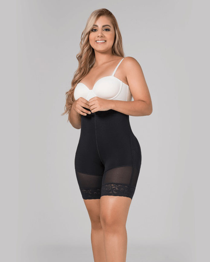 Fajitex® 24580  High-Compression Butt-Lifter Shapewear Shorts with Tummy Control