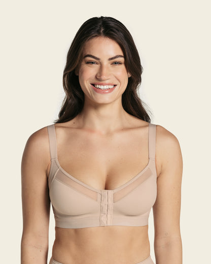 Leonisa® 11936 Lightly Lined Wireless Posture Corrector Bra