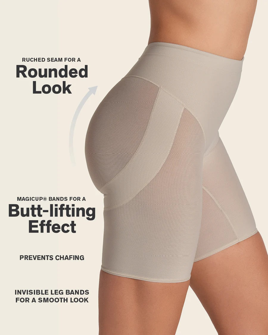 Leonisa® 92011 Firm Compression Butt Lifter Shaper Short