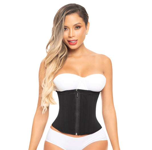 Ann Michell® 1024E Excelencia Short Torso Zipper Waist Cincher