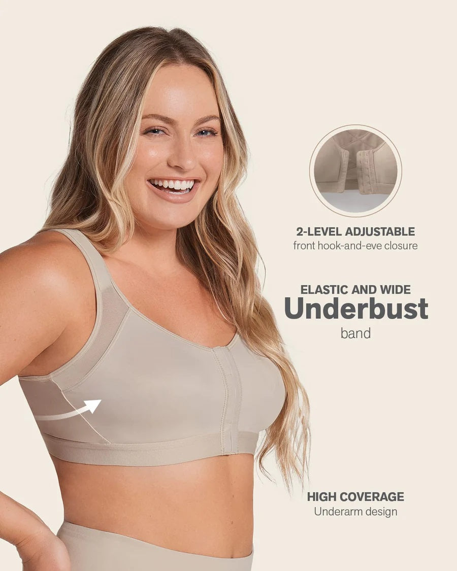 Leonisa® 11473 Wireless Posture Corrector Bra / Post-Surgical