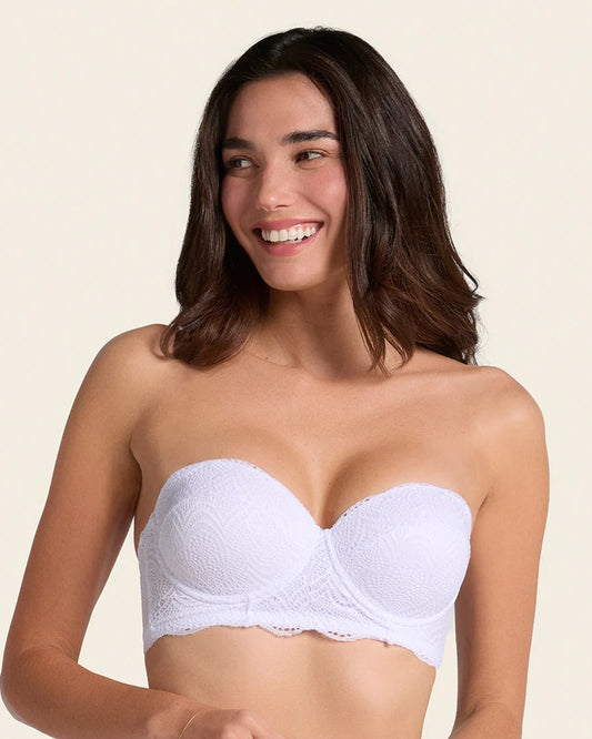 Leonisa® 11877 Balconette Lace Push Up Bra