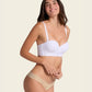 Leonisa® 11877 Balconette Lace Push Up Bra