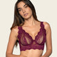 Leonisa® 11967 Sheer Lace Bralette with Underwire