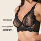 Leonisa® 11967 Sheer Lace Bralette with Underwire