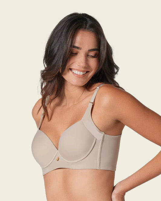 Leonisa® 11970 Back Smoothing Bra with Soft Full Coverage Cups