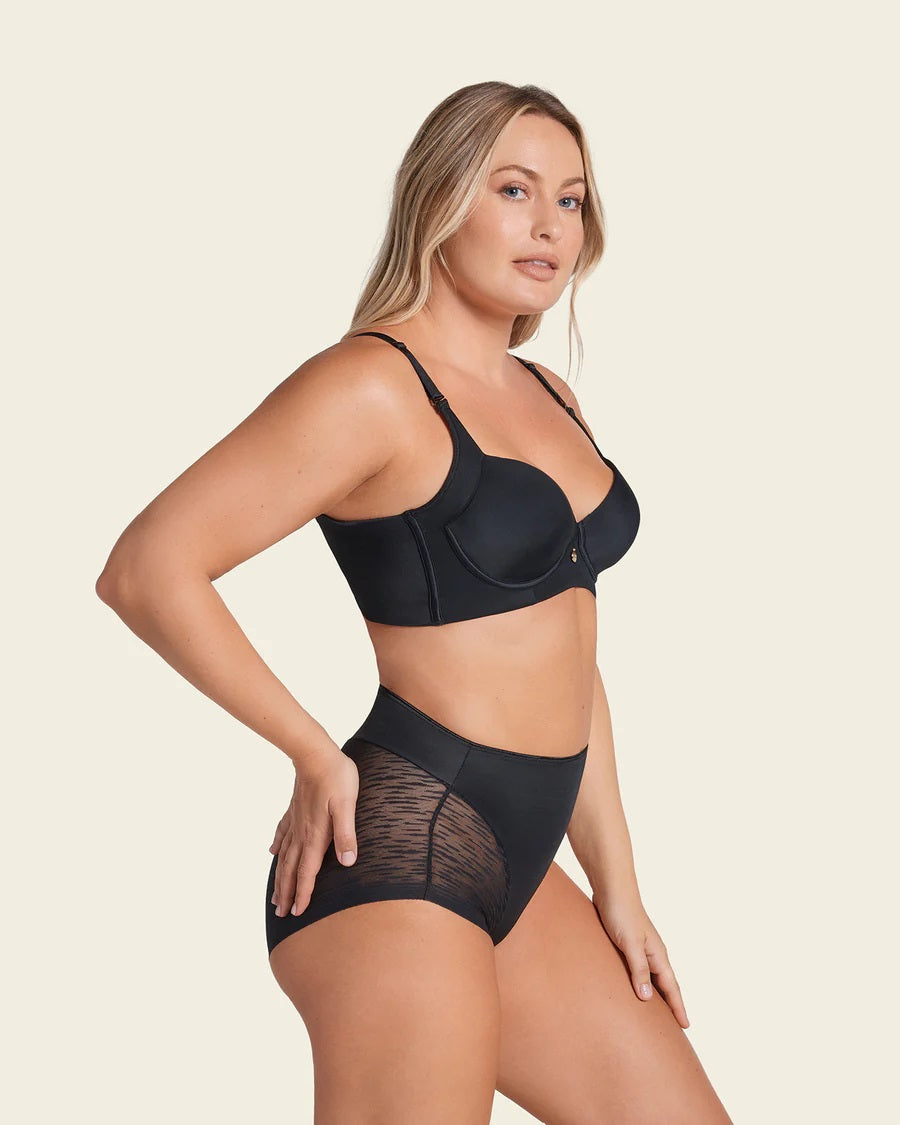 Leonisa® 11970 Back Smoothing Bra with Soft Full Coverage Cups