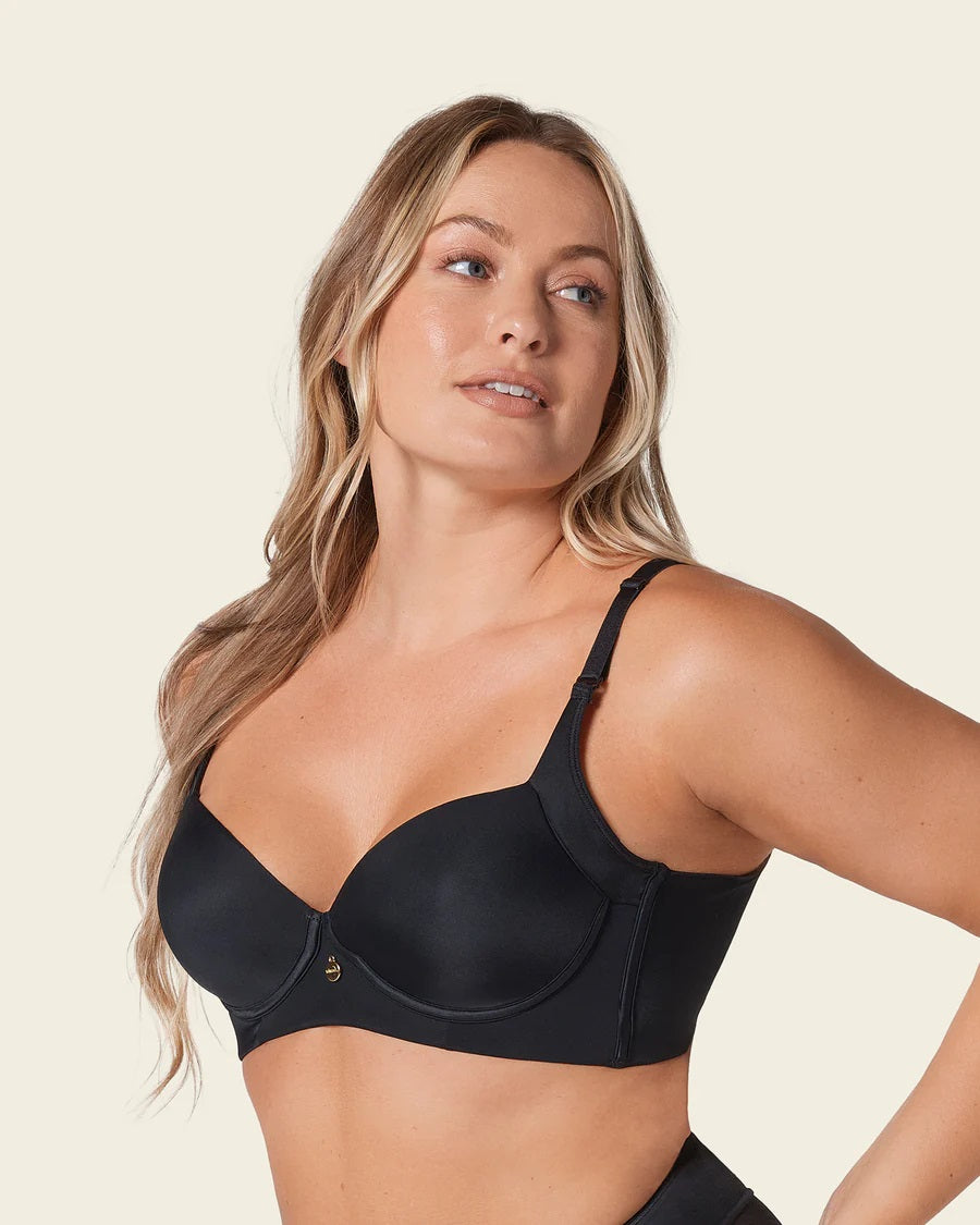 Leonisa® 11970 Back Smoothing Bra with Soft Full Coverage Cups