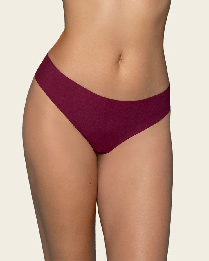 Leonisa® 12720 No Ride-Up Seamless Thong Panty