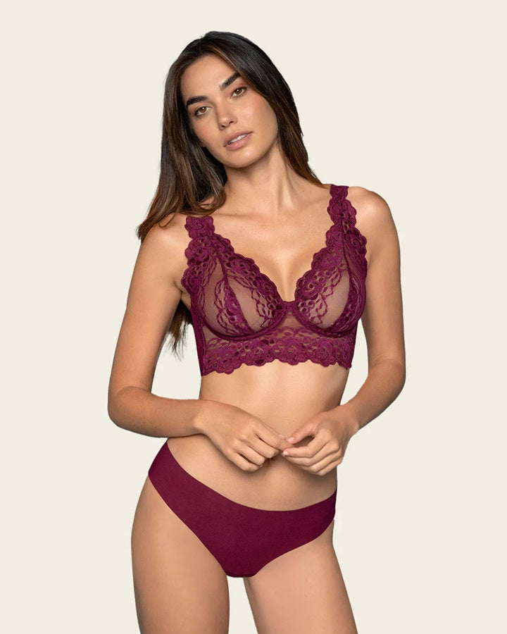 Leonisa® 12720 No Ride-Up Seamless Thong Panty