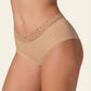 Leonisa® 12960 Ultra Light Lace Trim Hipster Panty