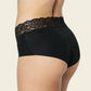 Leonisa® 12960 Ultra Light Lace Trim Hipster Panty