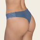 Leonisa® 12968 Lace Side Seamless Thong Panty
