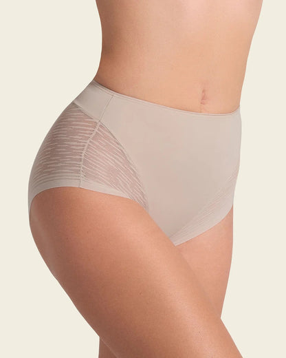 Leonisa® 12984 High-Waisted Sheer Lace Shaper Panty