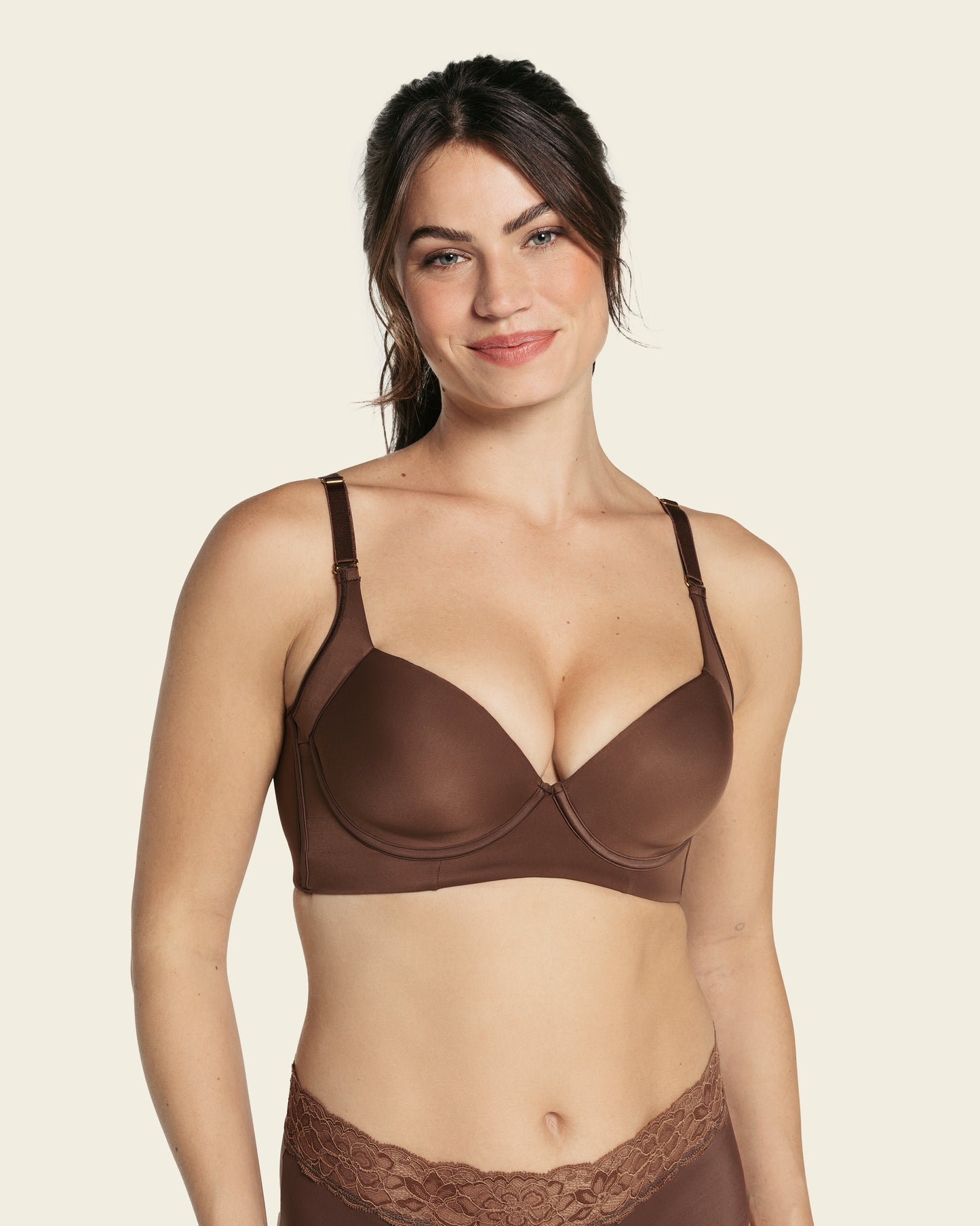 Leonisa® 11970 Back Smoothing Bra with Soft Full Coverage Cups