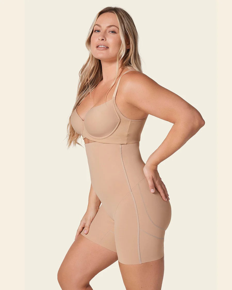 Leonisa® 18526 Strapless Body Shaper with Short Bottom