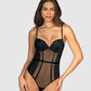 Leonisa® 18531 Sheer Sexy Thong Bodysuit