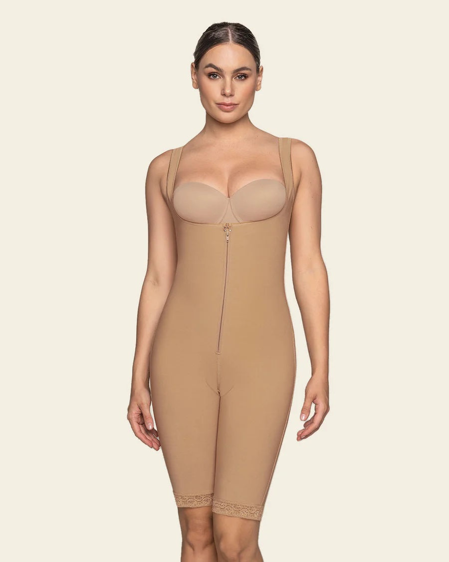 Leonisa® 18688 Body and Thigh Shaper with Adjustable Straps