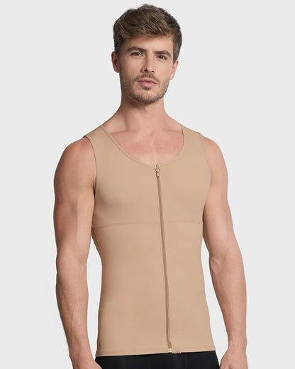 Leo® 35027 Double-Layered Fabric Shaper Vest