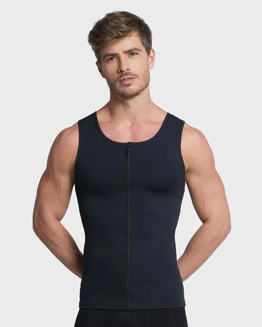 Leo® 35027 Double-Layered Fabric Shaper Vest