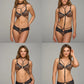 Leonisa® 54053 Hollow Strappy Harness - 10 ways to wear