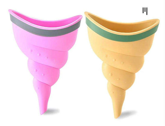 DIV03 Silicone Urination Funnel for Women + Bag
