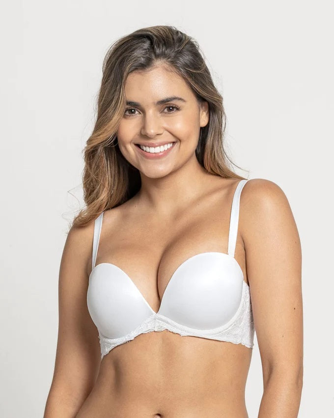 Leonisa® 91043 The 3D Bra: Triple Push-Up Plunge Bra