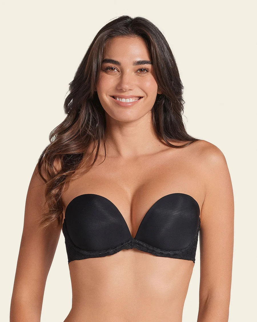 Leonisa® 91043 The 3D Bra: Triple Push-Up Plunge Bra