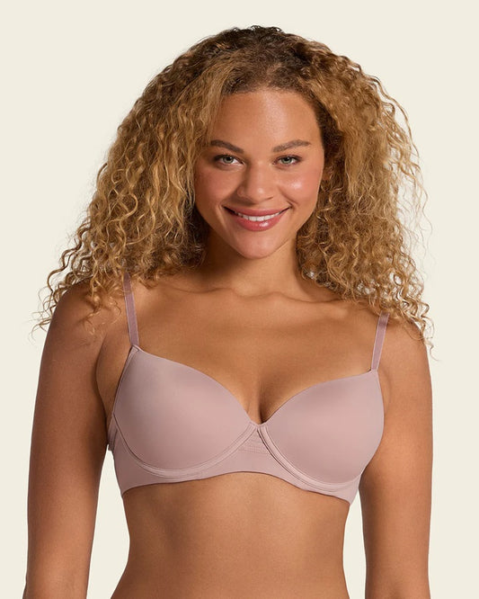 Leonisa® 91081 Lightly Lined Underwire T-Shirt Bra
