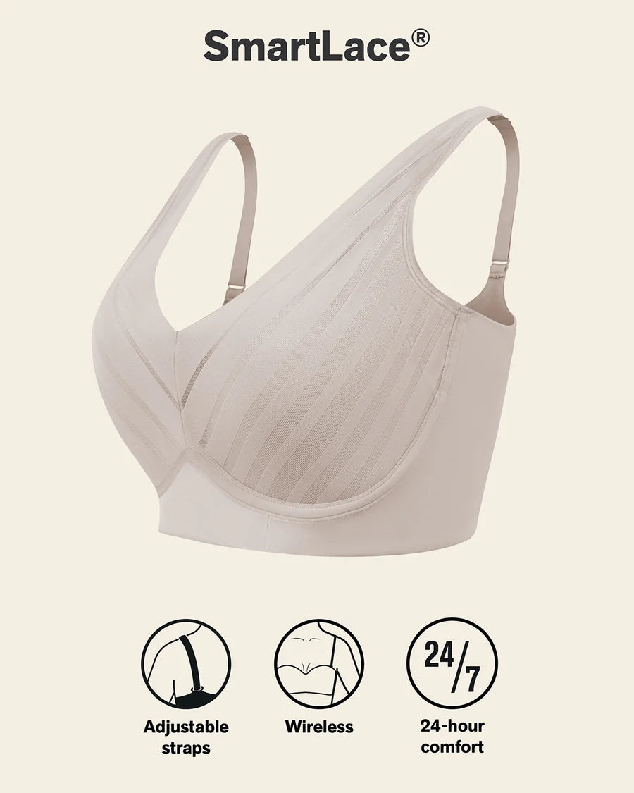 Leonisa® 91174 Lace Wireless Support Bra
