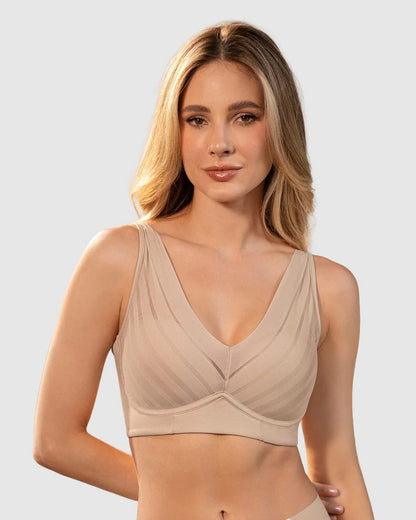 Leonisa® 91174 Lace Wireless Support Bra