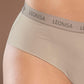 Leonisa® 92012x3 3-Pack Contrast Waistband Soft Cheeky Panties