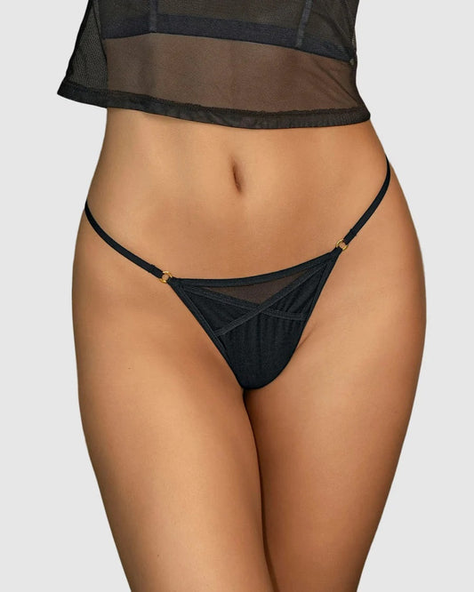 Leonisa® 92056 Minimal Low Rise Sheer Thong