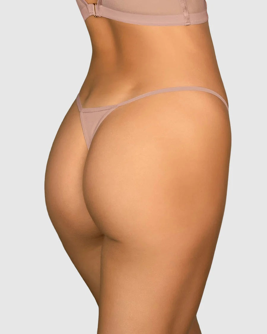 Leonisa® 92056 Minimal Low Rise Sheer Thong