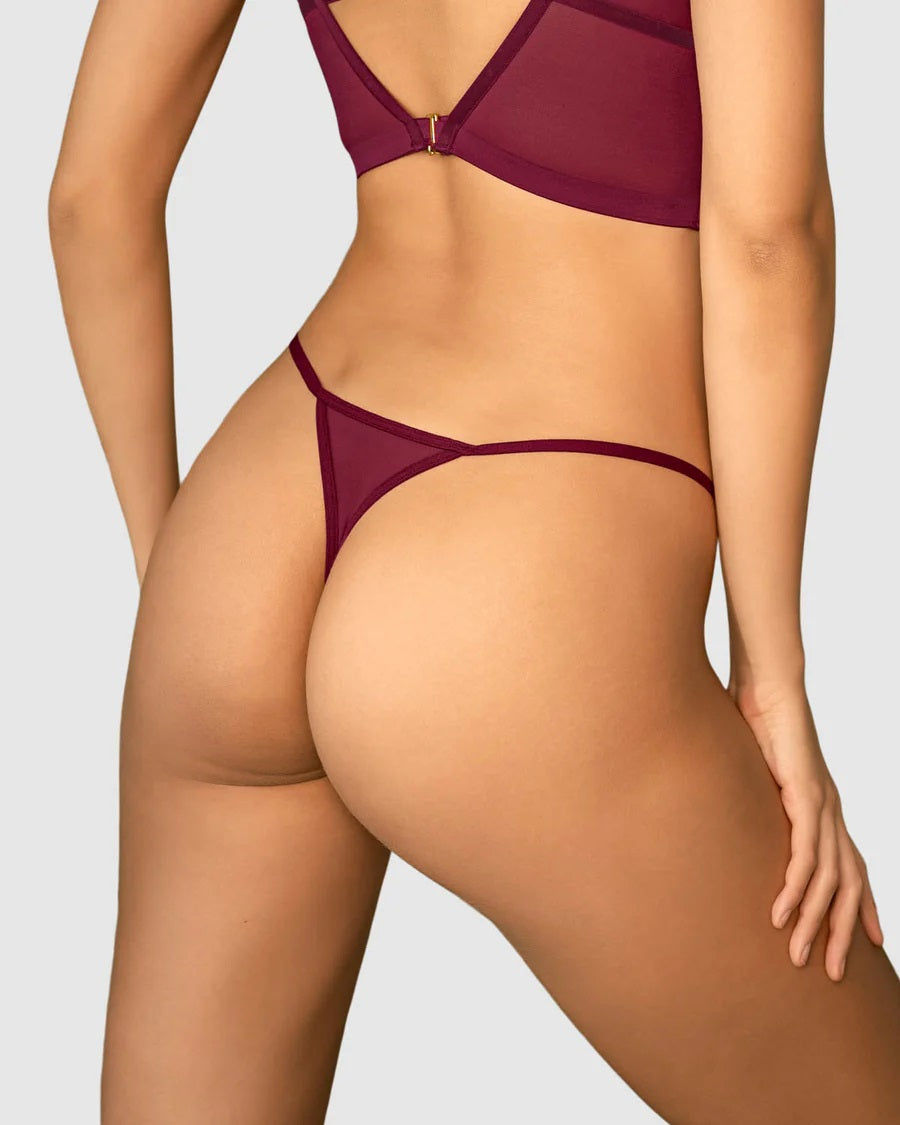 Leonisa® 92056 Minimal Low Rise Sheer Thong