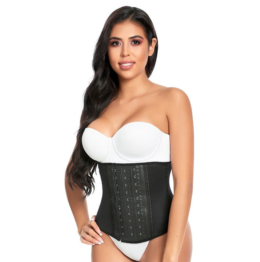 Ann Michell® 2025S Classic 3 Hooks Short Latex Waist Trainer Cincher