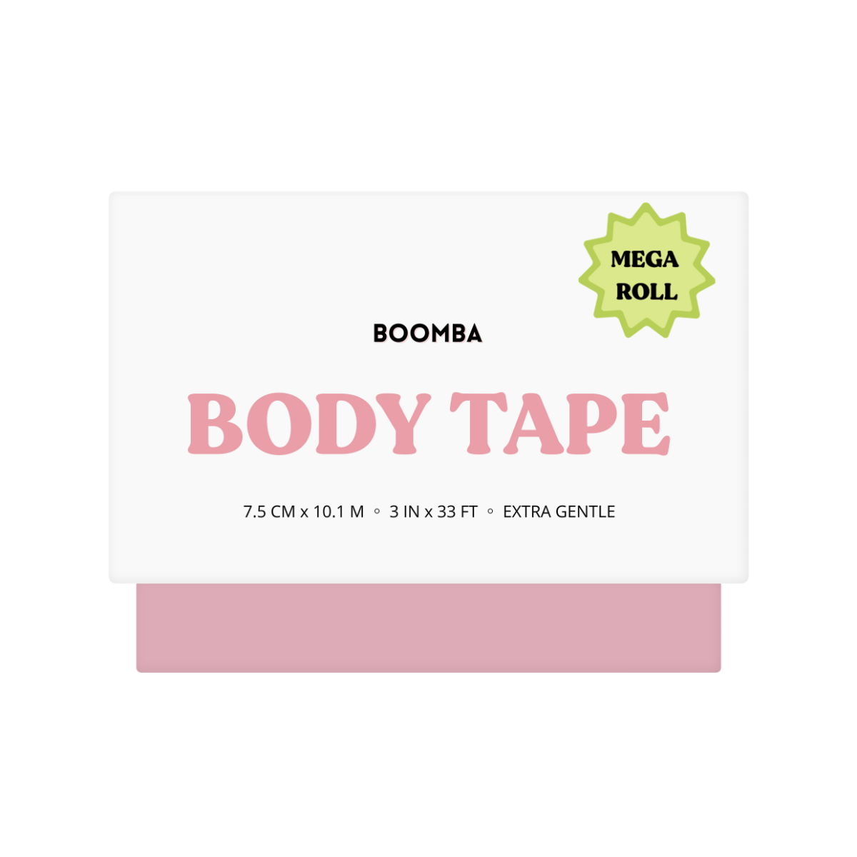 Boomba® B15 - Body Tape MEGA 7.5cm x 10.1m