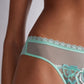 Intimissimi® SBD2540 Emerald Flower Brazilian Panty