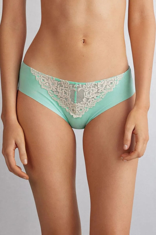 Intimissimi® SI1294V Pretty Flowers Seamless Cotton Panties