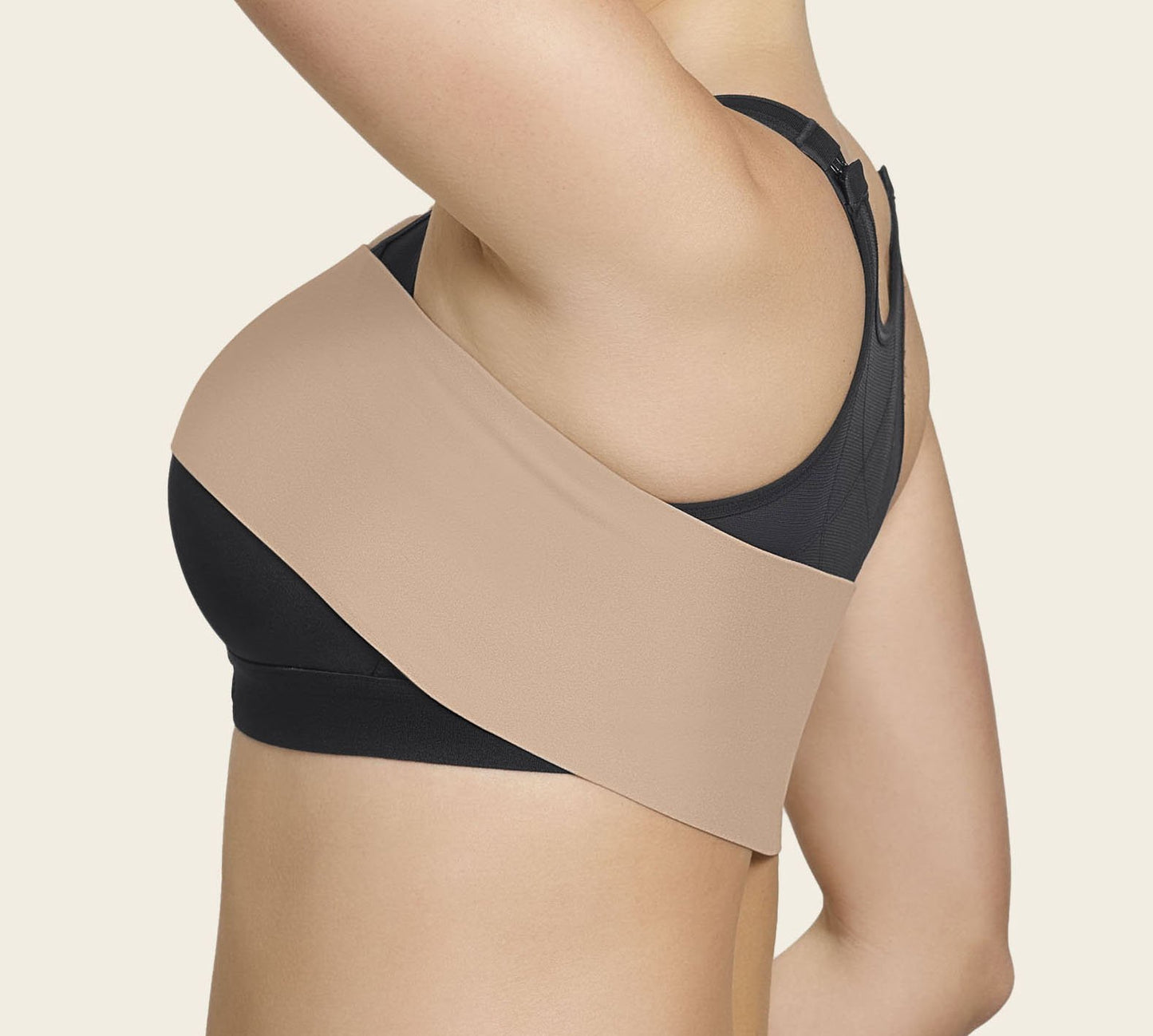 "RECOVERY Bundle" Bra + Compression Wrap - Golden Beige