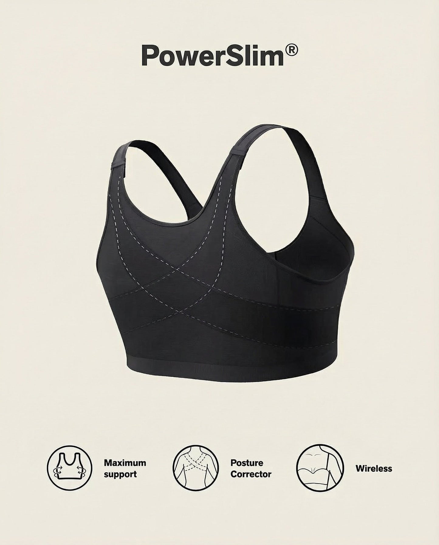 "RECOVERY Bundle" Bra + Compression Wrap - Black