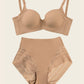 "THE DREAM DUO" Bra & Panty - Golden Beige